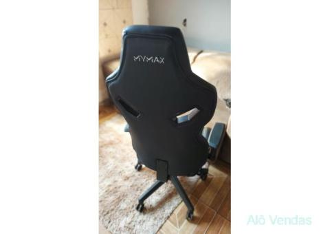 Cadeira Gamer MX8 Giratoria Escritorio Mymax:Preto/Único Preto