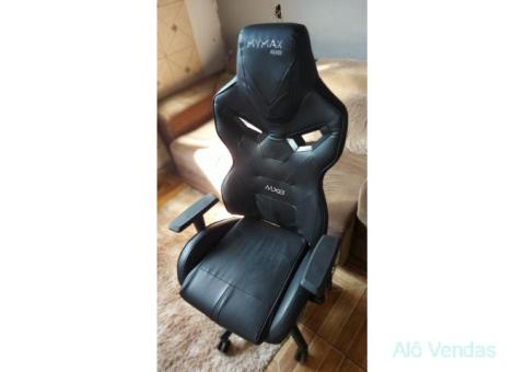 Cadeira Gamer MX8 Giratoria Escritorio Mymax:Preto/Único Preto